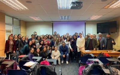 Panoramix asiste a curso de Salud Mental de la Escuela de Salud Pública de la Universidad de Chile